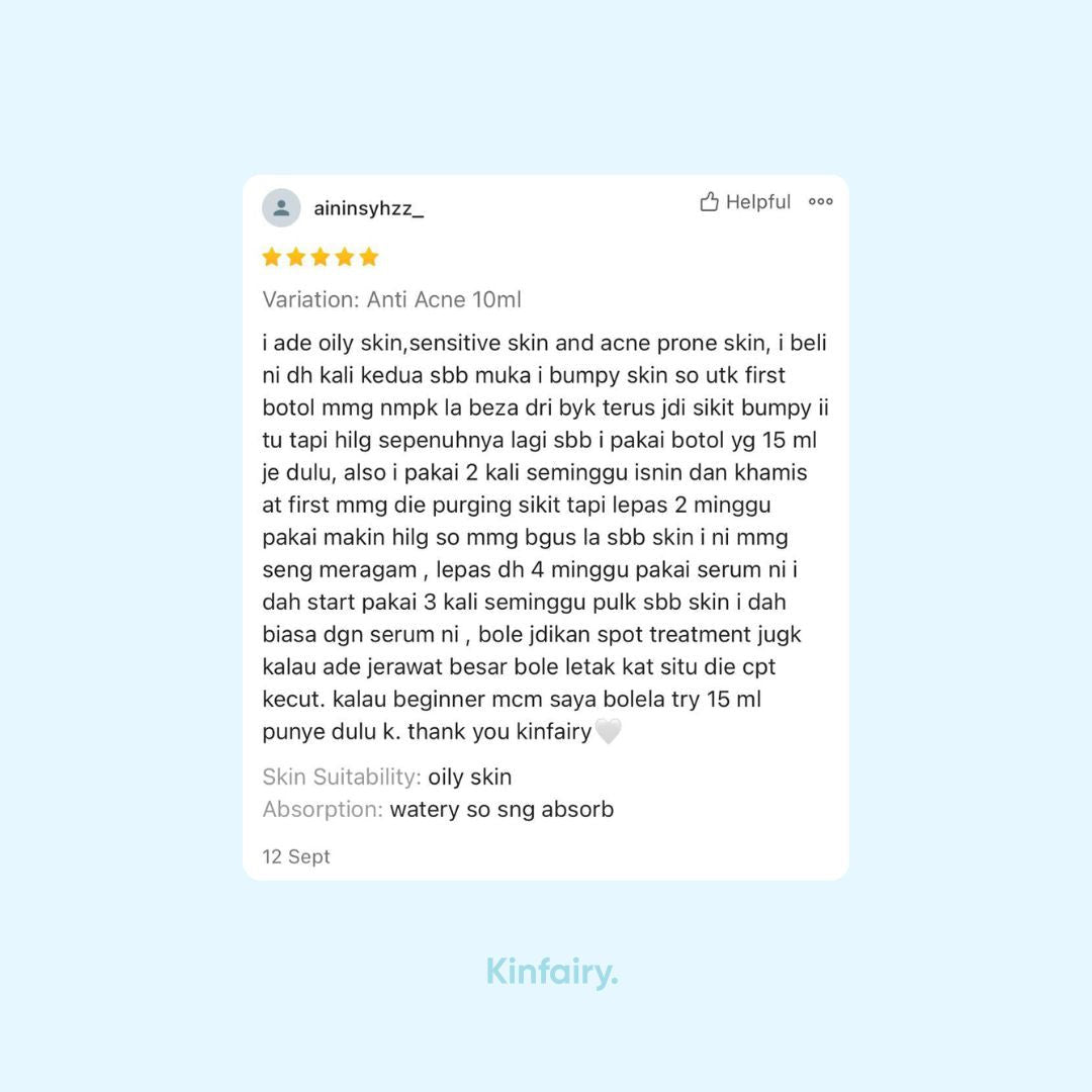 Kinfairy Trial Size 10ML