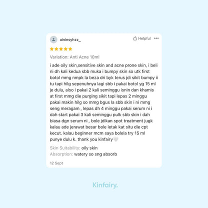 Kinfairy Trial Size 10ML
